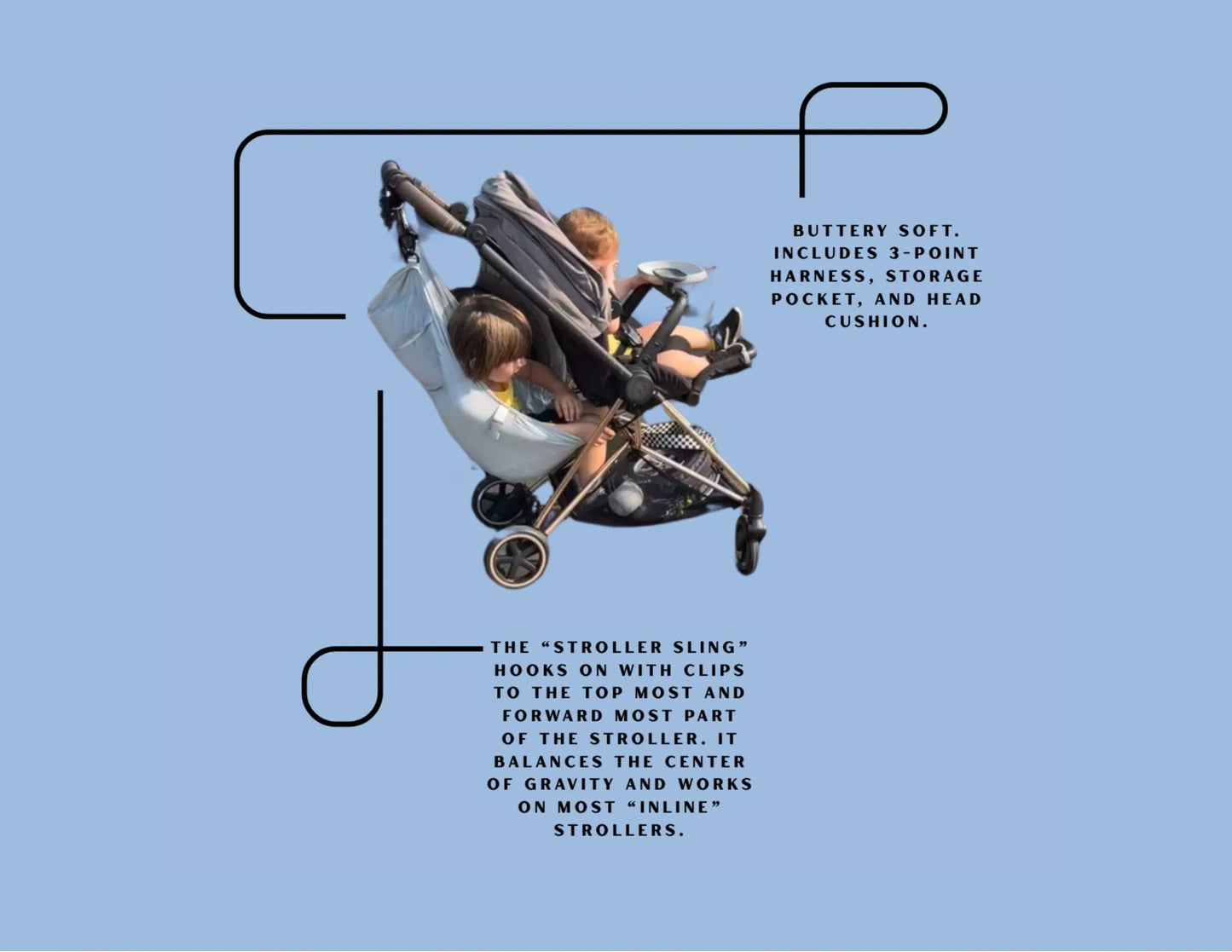Pre-Order - The Stroller Sling