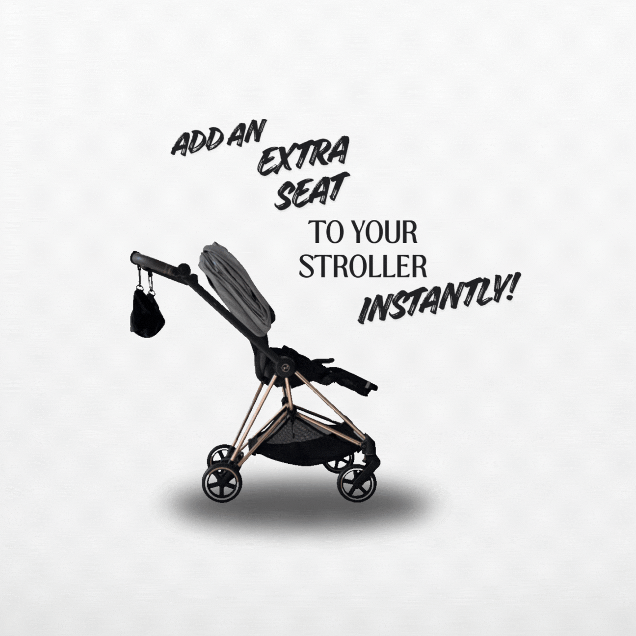 Stroller Sling™ – Black Fox Edition